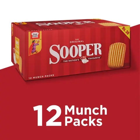 Peek Freans Sooper Biscuit (Munch Pack) 12pcs