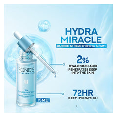 Ponds Hydra Miracle Hyaluronic Acid Serum, 15ml