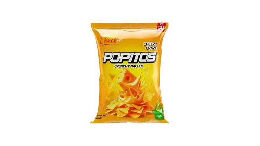 Popitos Crunchy Nachos Cheezy Craze Rs 20
