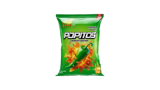Popitos Crunchy Nachos Paprika Burst Rs 20