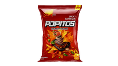 Popitos Crunchy Nachos Smoky Barbeque Rs 20