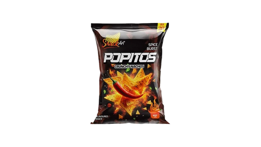 Popitos Crunchy Nachos Spice Burst Rs 20