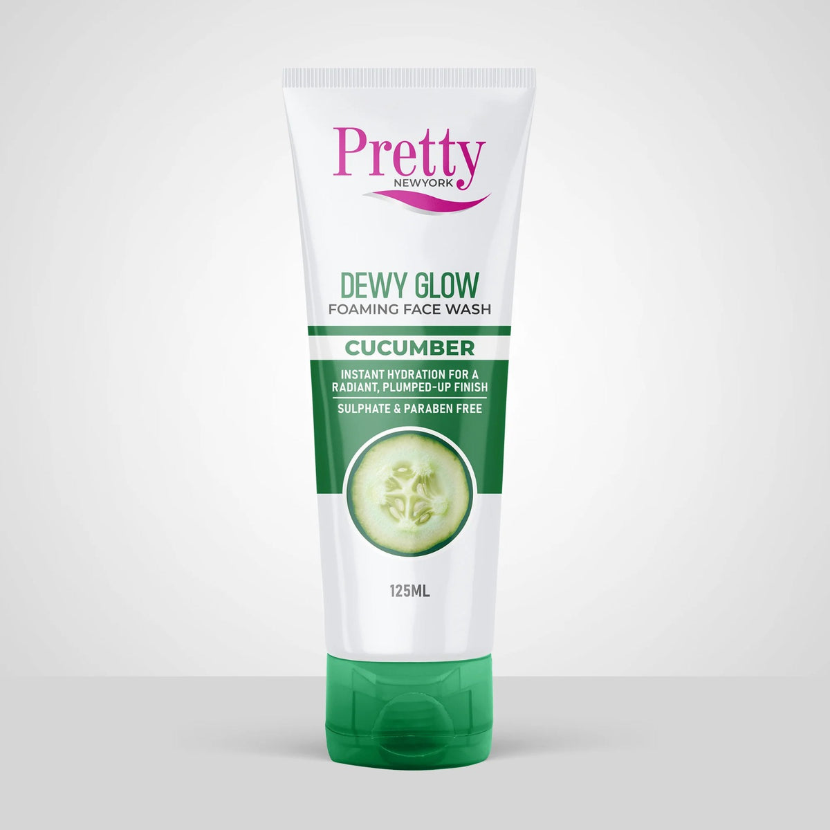 Pretty Dewy Glow Cucumber Face Wash 125ml
