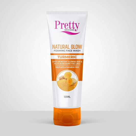 Pretty Natural Glow Turmeric Face Wash 125ml