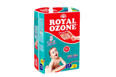 Royal Ozone Baby Diapers Large - 50 Pcs