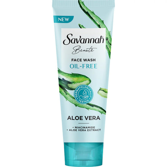 Savannah Beauté Oil Control Aloe Vera Facewash 100 ml