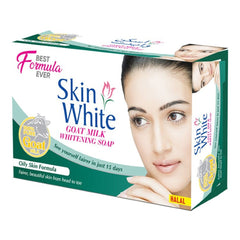 Skin White Goat Milk Whitening Soap for Oily Skin - 75gm