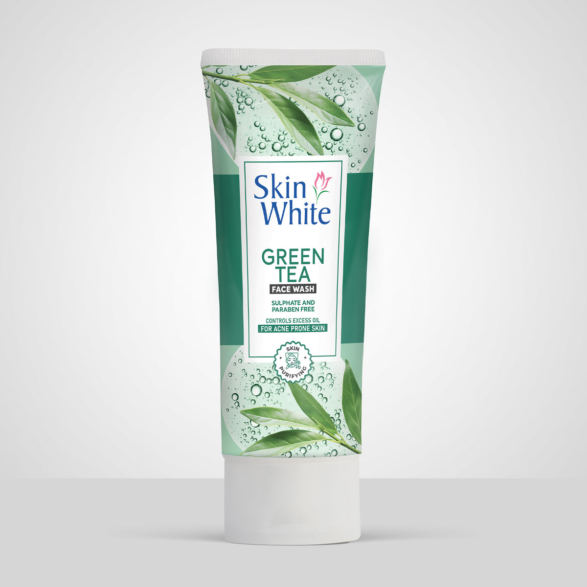 Skin White Green Tea Face Wash 100ml