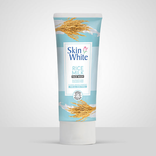 Skin White Rice Milk Face Wash 100gm