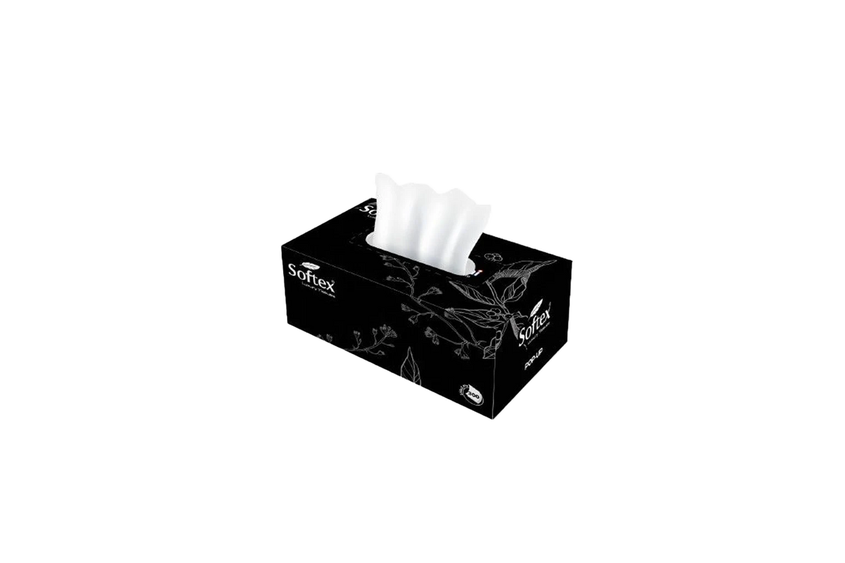 Softex Luxury Hypoallergenic Soft Tissues Box