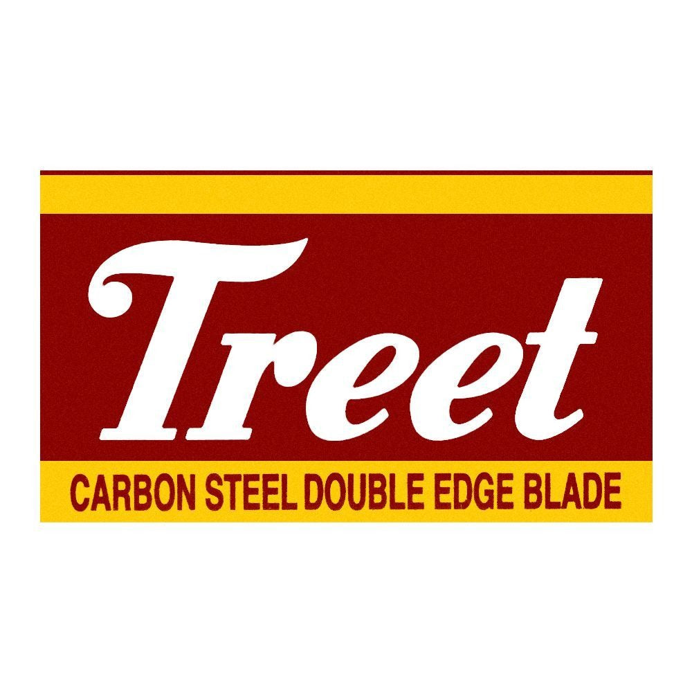 Treet Carbon Steel Double Edge Blade 20-Pack