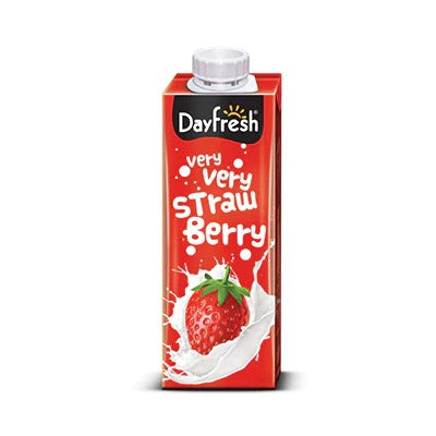 Dayfresh Strawberry Flavored Milk - 225ml Tetra Pack