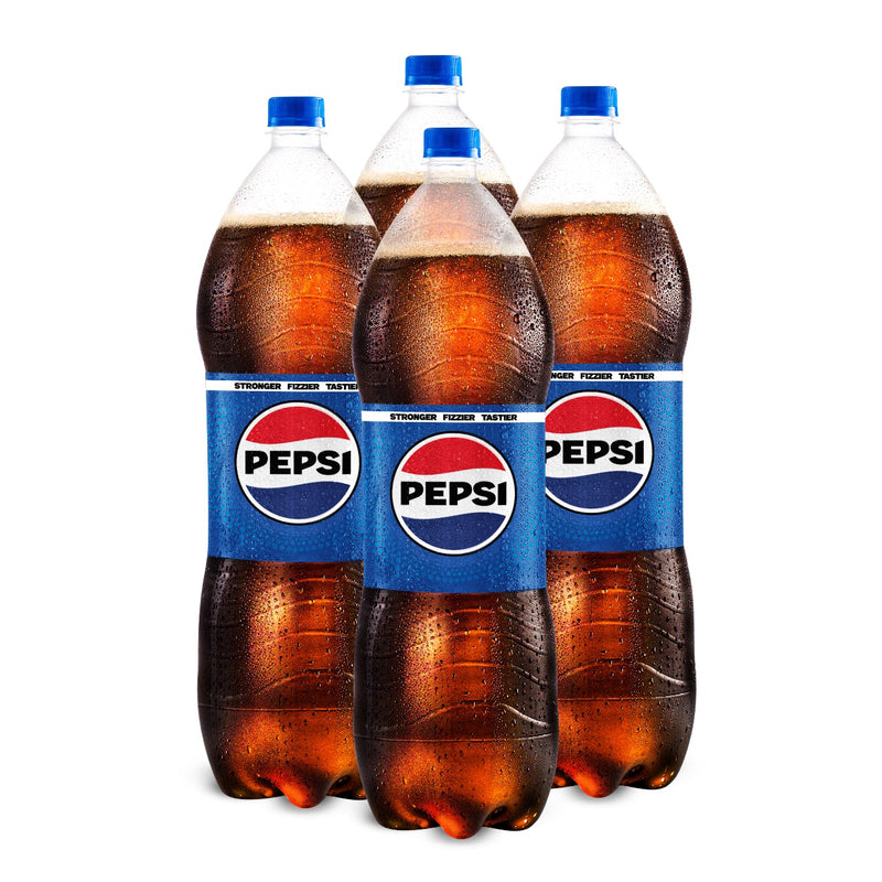 Pepsi Soft Drink  Bottles 2.25 Litre 4-Pcs Case