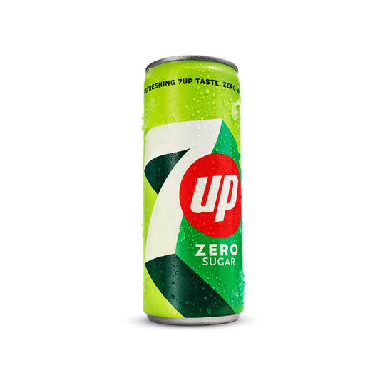 7up Sugar Free Slim Can 250 ml