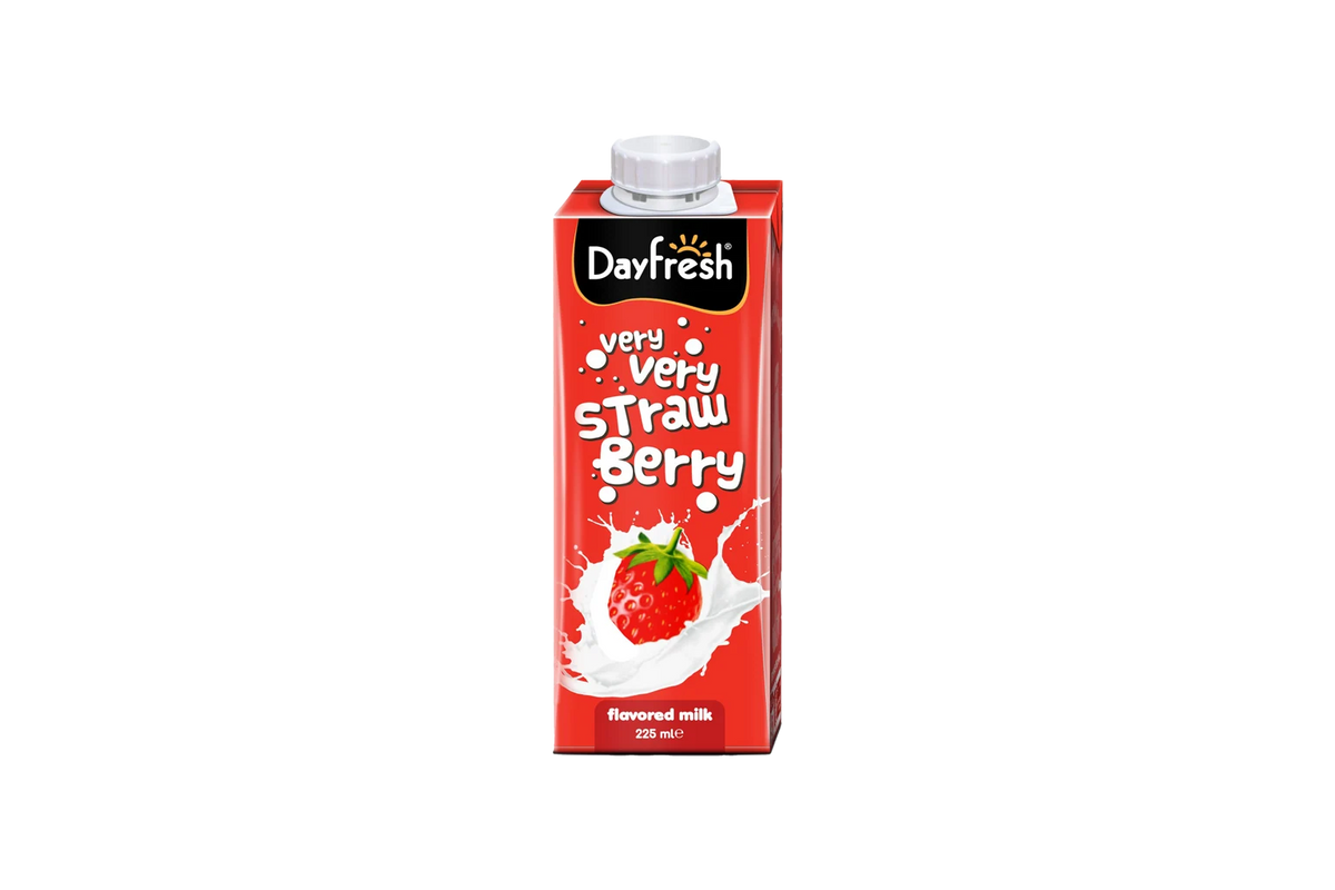 Dayfresh Strawberry Flavored Milk - 225ml Tetra Pack