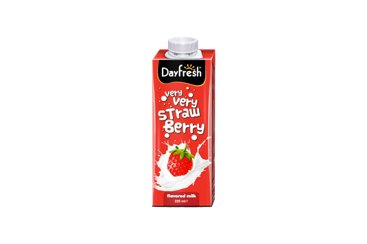 Dayfresh Strawberry Flavored Milk - 225ml Tetra Pack