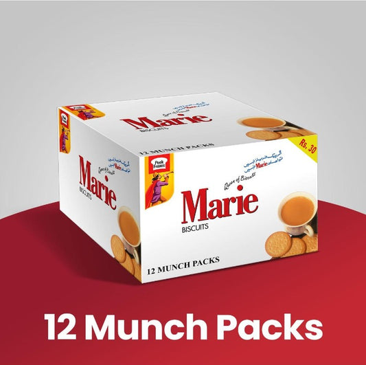 Peek Freans Marie Biscuit Munch Pack 12Pcs