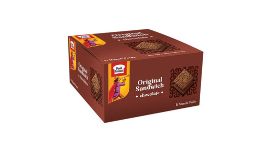 Peek Freans Chocolate Sandwich Biscuit Munch Pack 12 Pcs