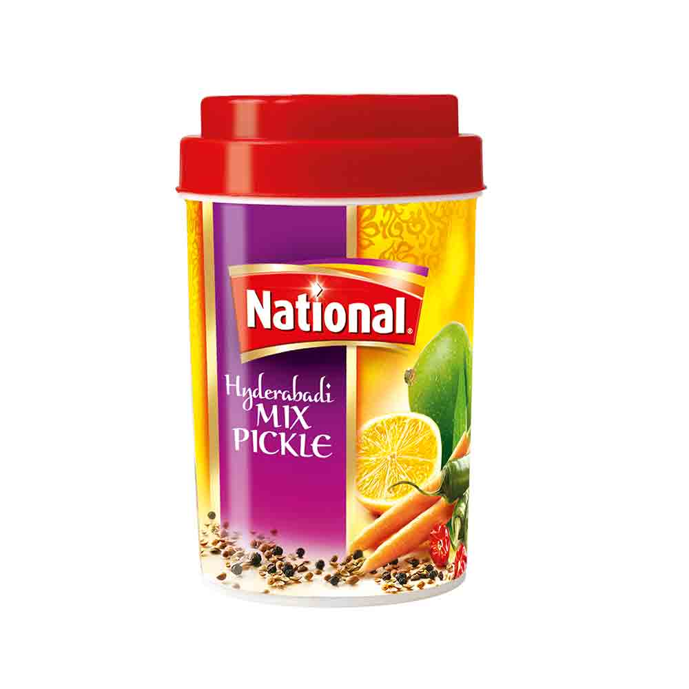 National Hyderabadi Mix Pickle 370 gm