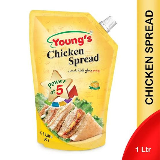 Youngs French Chicken Spread 1 Litre Pouch