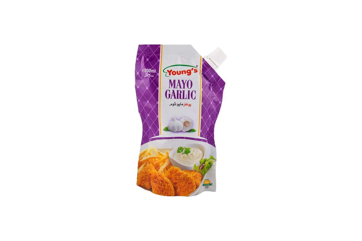Youngs French Mayo Garlic 200 ml