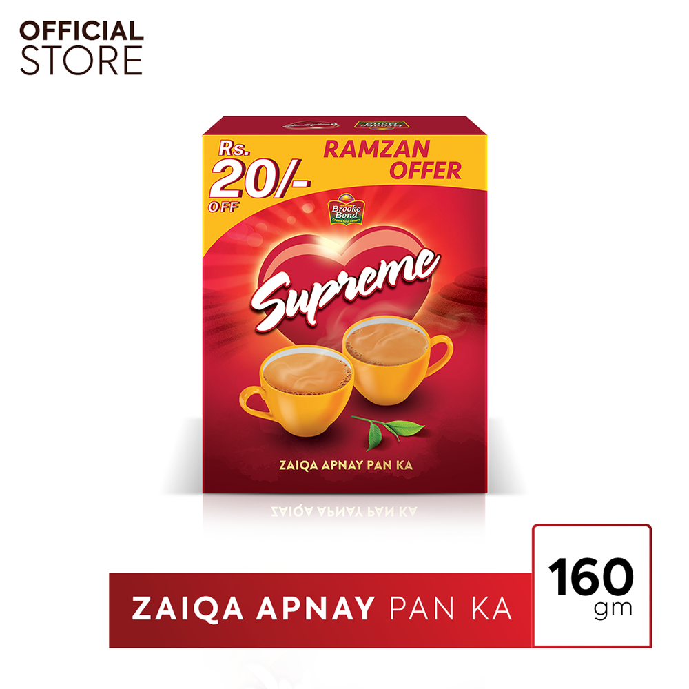 Brooke Bond Supreme Black Tea 160 gm