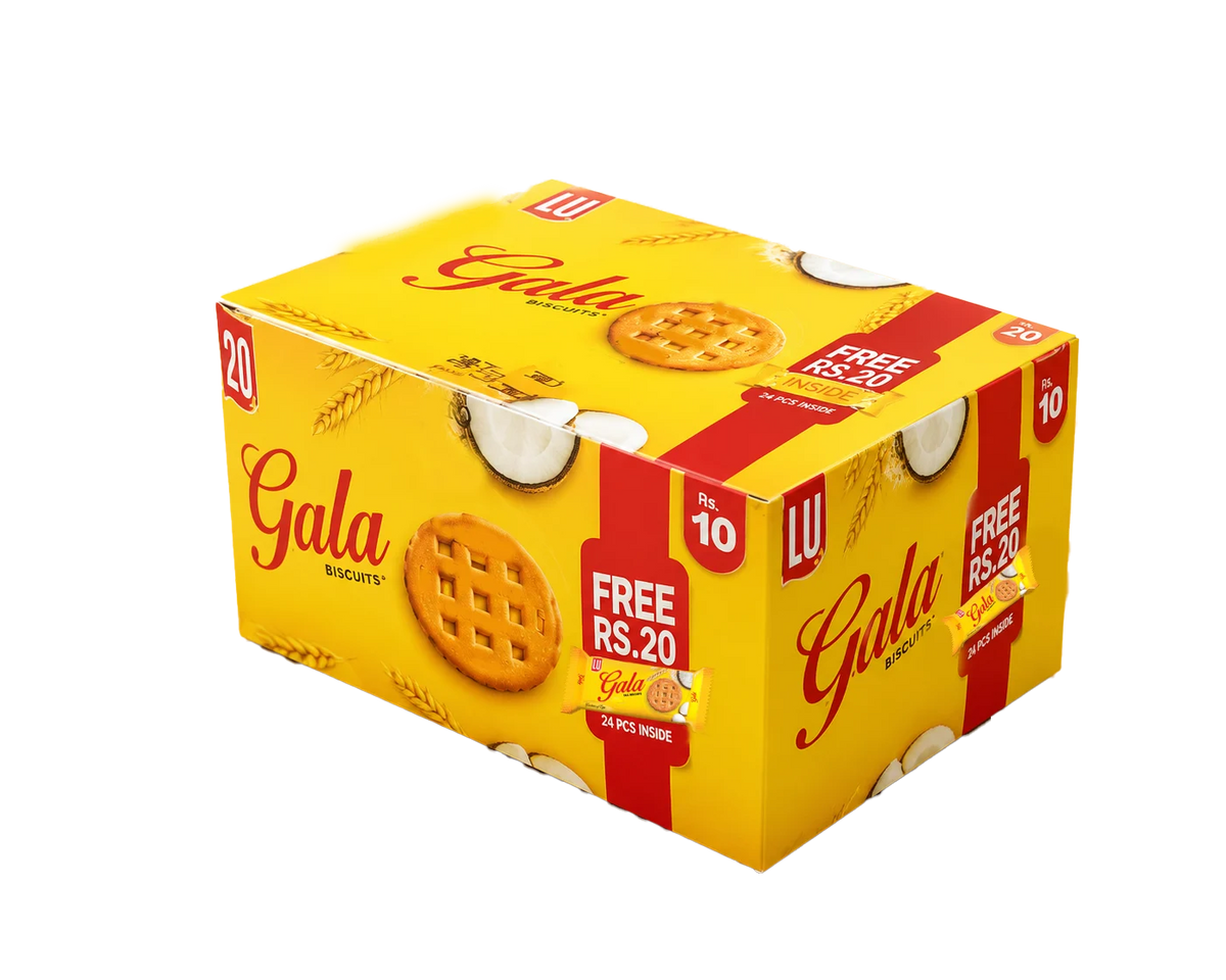 LU Gala Egg Biscuits Bar Pack 24Pcs Box