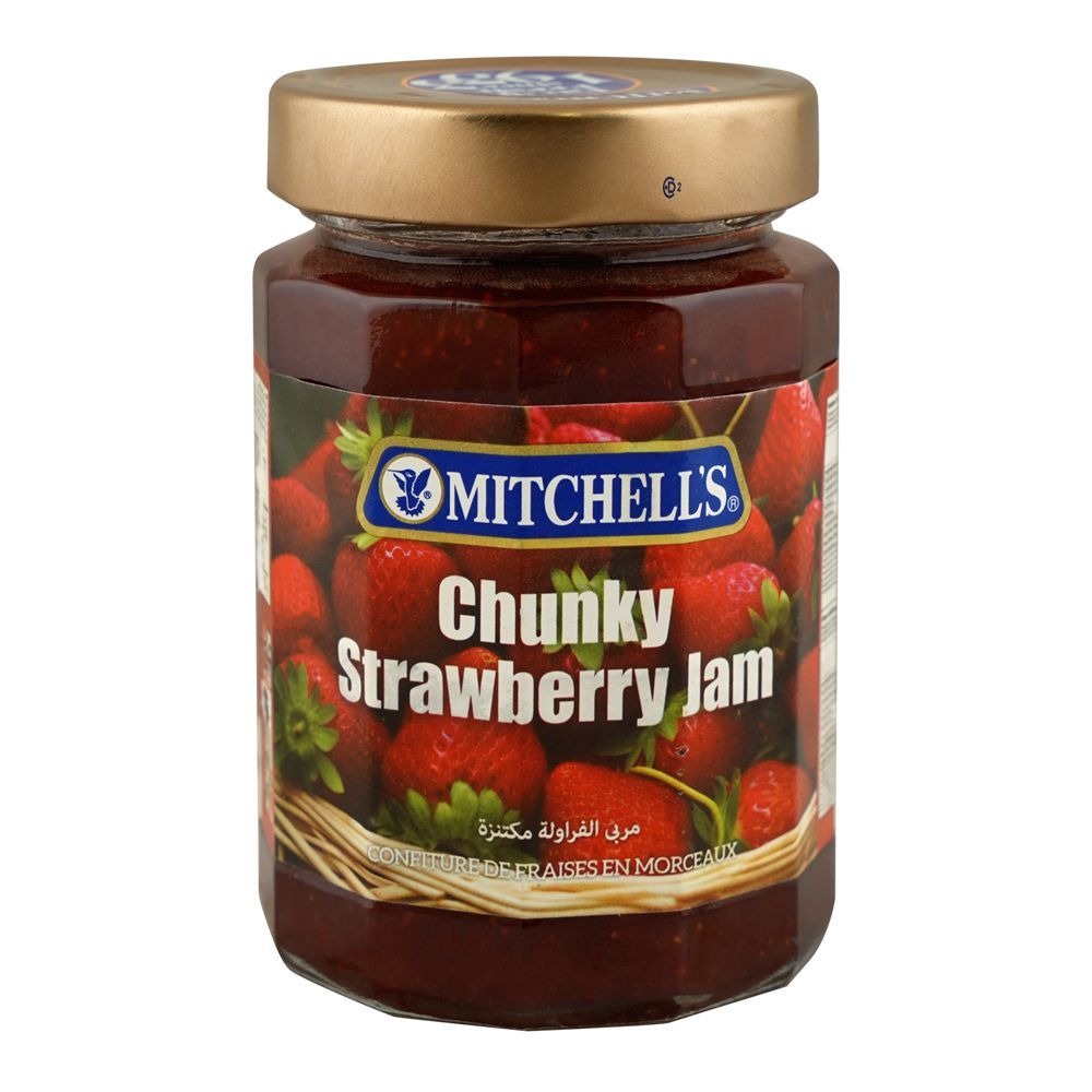 Mitchells Chunky Strawberry Jam 410 gm