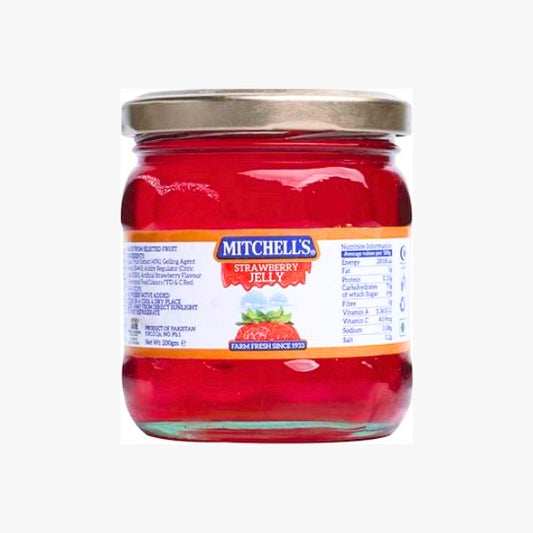 Mitchells Strawberry Jelly 200g