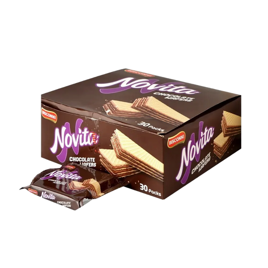 Bisconni Novita Chocolate Wafers 30Pcs