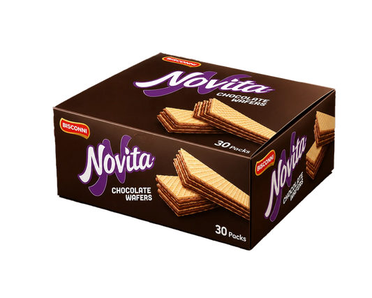 Bisconni Novita Chocolate Wafers 30Pcs