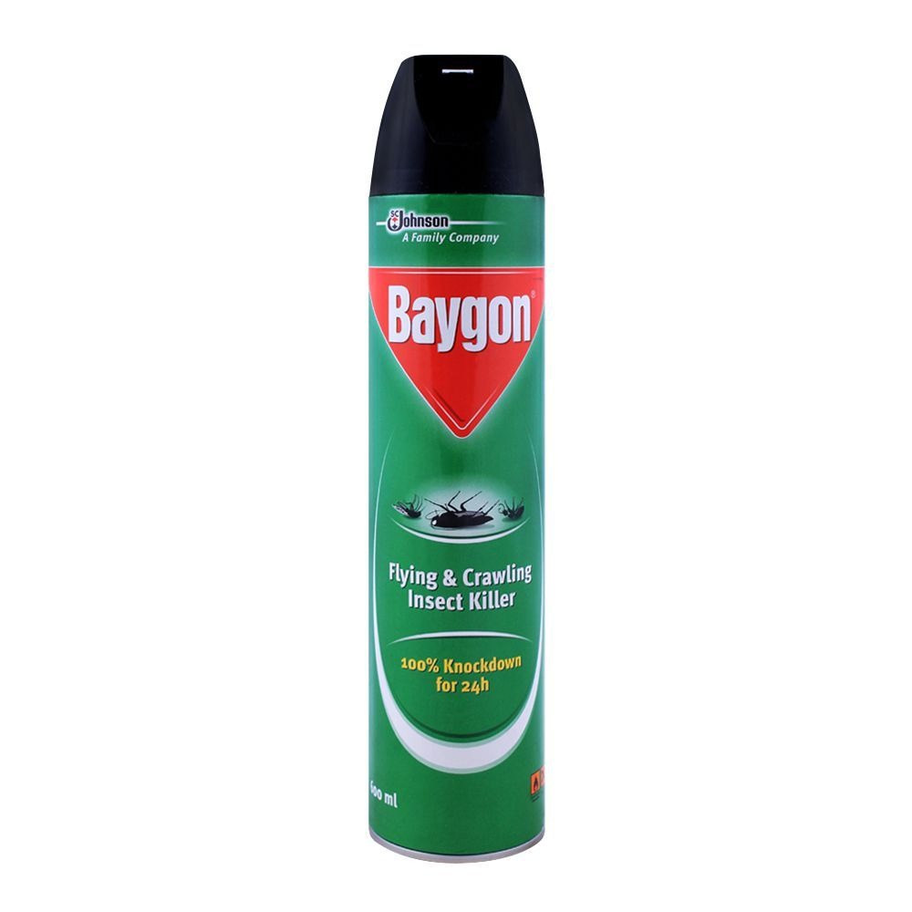 Baygon Flying & Crawling Insect Killer Aerosol 600 ml