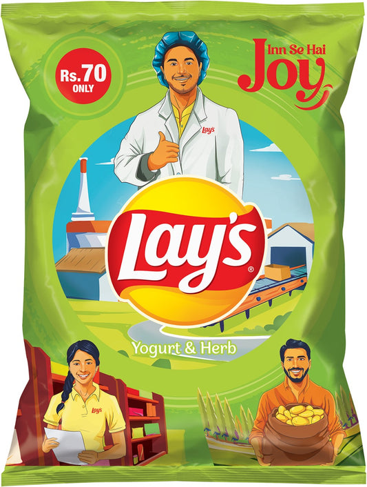 Lays Yogurt & Herb Rs 70