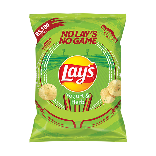 Lays Yogurt & Herb Chips Rs 100