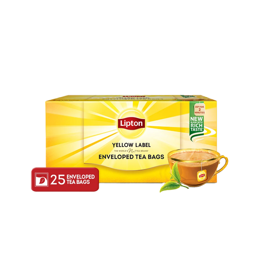 Lipton Yellow Label Tea Bags 25 Sachet