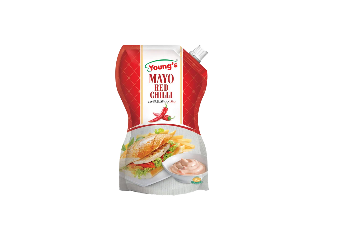 Youngs Mayo Red Chilli Sauce 200ml