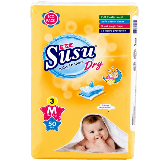 Susu Budget Pack Medium M - 48's