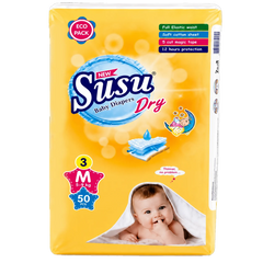 Susu Budget Pack Medium M - 48's