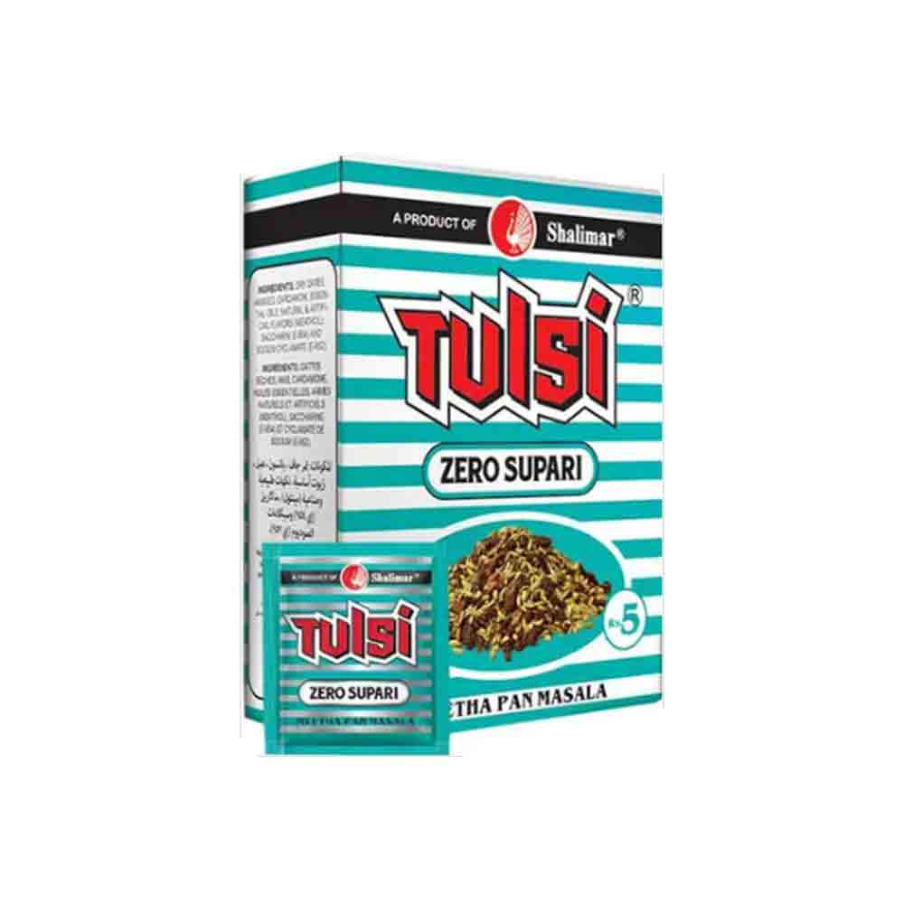 Shalimar Tulsi Zero Supari 48-Pack
