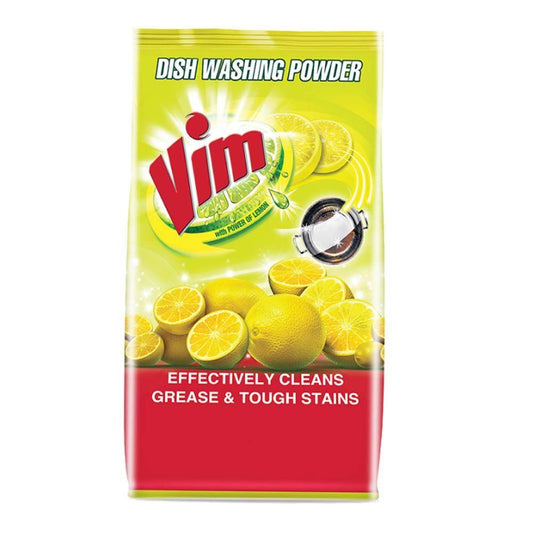 Vim Dishwashing Powder With Power Of Lemon 400 gm