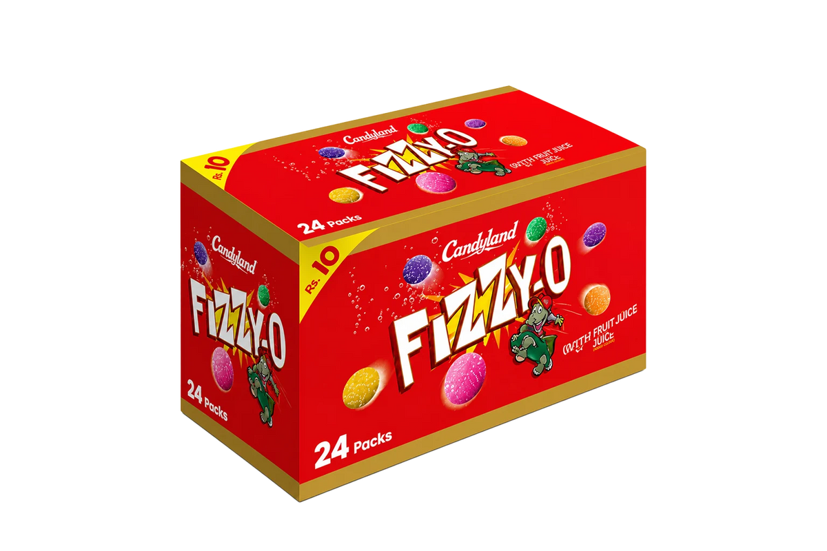 Candyland Fizzy-O Jelly Box 24pcs