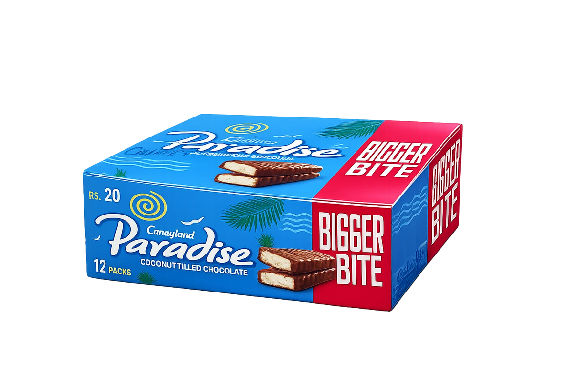 Candyland Paradise Coconut Filled Chocolate 12pcs Box