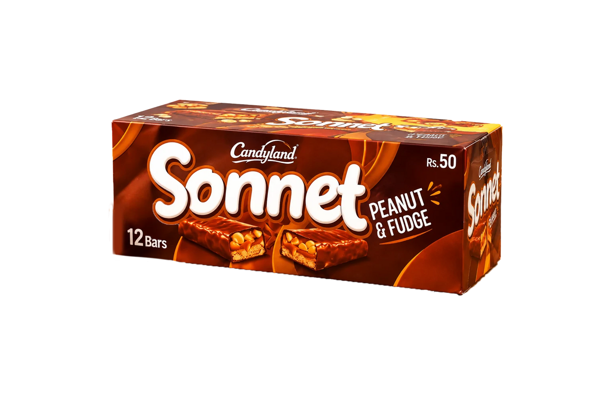 Candyland Sonnet Chocolate Rs 50 12pcs Box