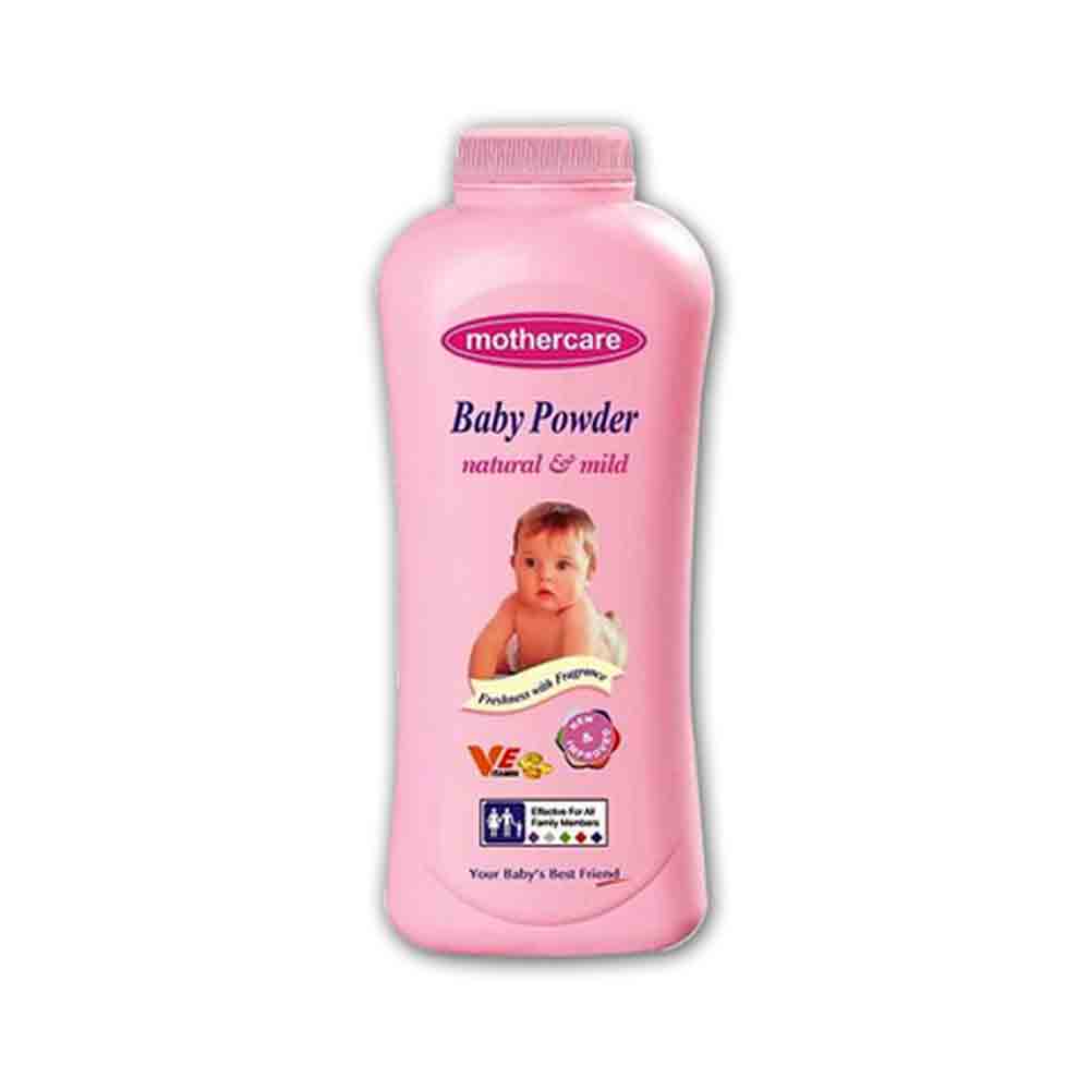 Mother Care Baby Powder Natural & Mild 385Gm