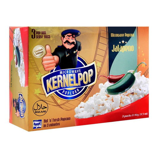 Kernel Pop Jalapeno 3 In 1 3X90Gm