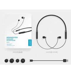 Lenovo HE05 Neckband Bluetooth Earphone