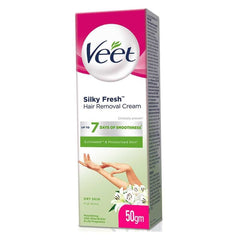 Veet Silk and Fresh Hair Removal Cream For Dry Skin 50G