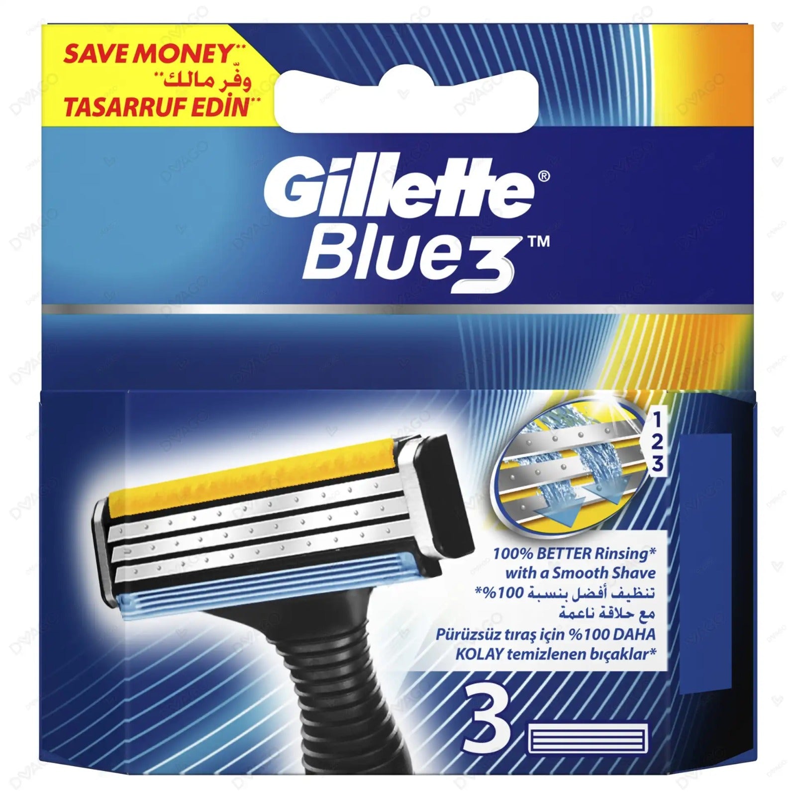Buy Gillette Blue 3 Razor 3S Available Online at Best Price in Pakistan ...