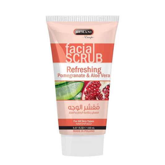 Hemani Pomegrante & Aloe Vera Refreshing Facial Scrub 150Ml