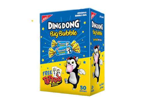 Hilal Ding Dong - Big Bouble 50 Pcs (Box)